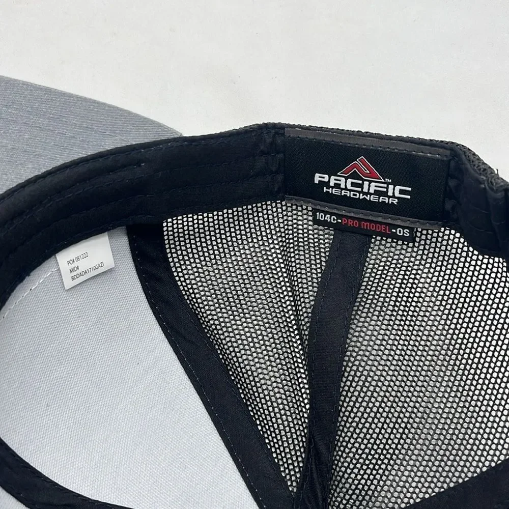 Gray and Black POET Pacific Headwear Ballcap - Picture 3 of 4